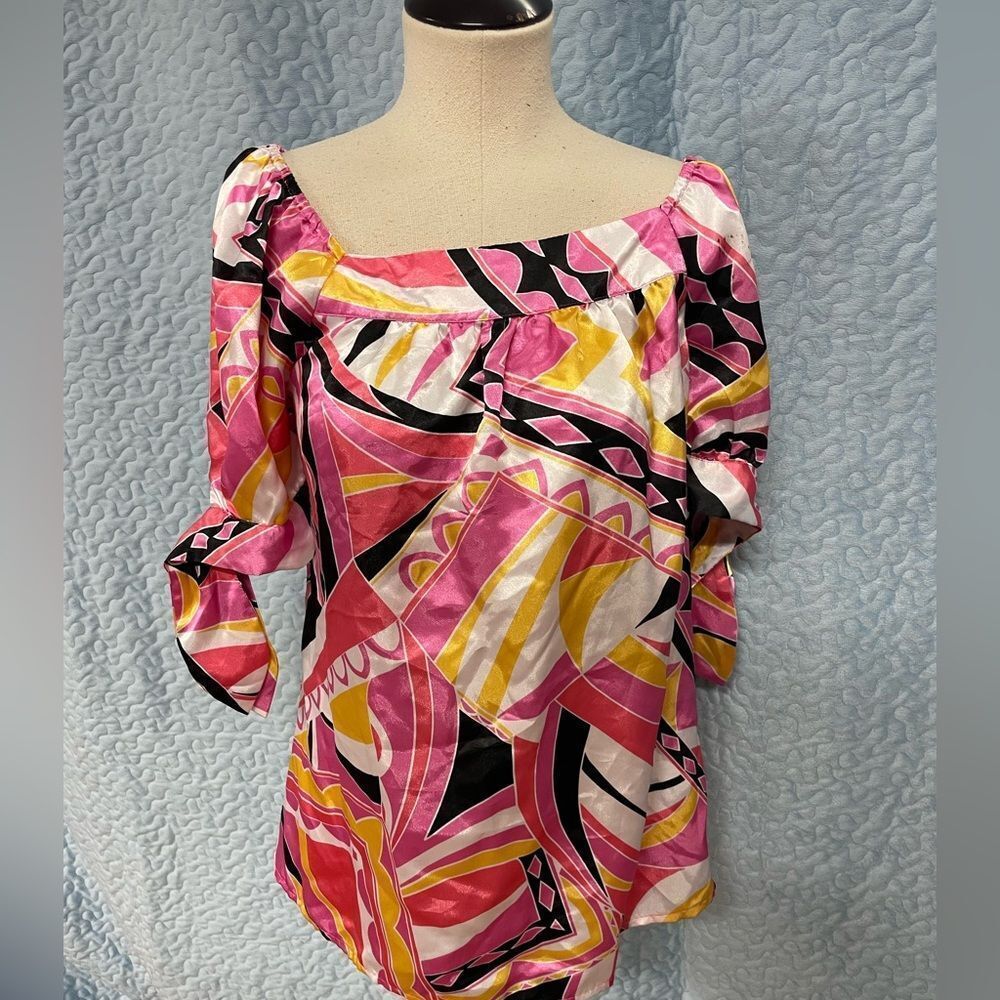 Alison Taylor top floral blouse